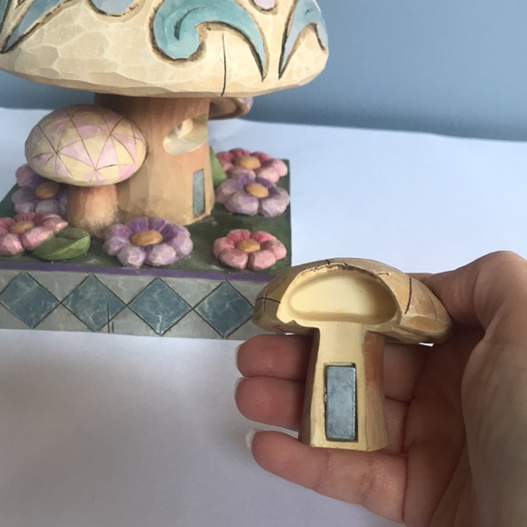 Disney Jim Shore Tinkerbell "A little pixie dust to make your garden grow" - Picture 4 of 10